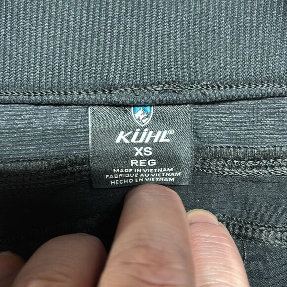 Kuhl women’s xs reg weekendr tights pants grey/black outdoor gorpcore hiking - Picture 4 of 7